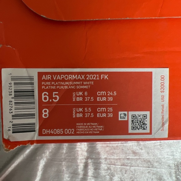 Blue Nike Air VaporMax 2021 FK | SVD Air VaporMax 2021 FK
